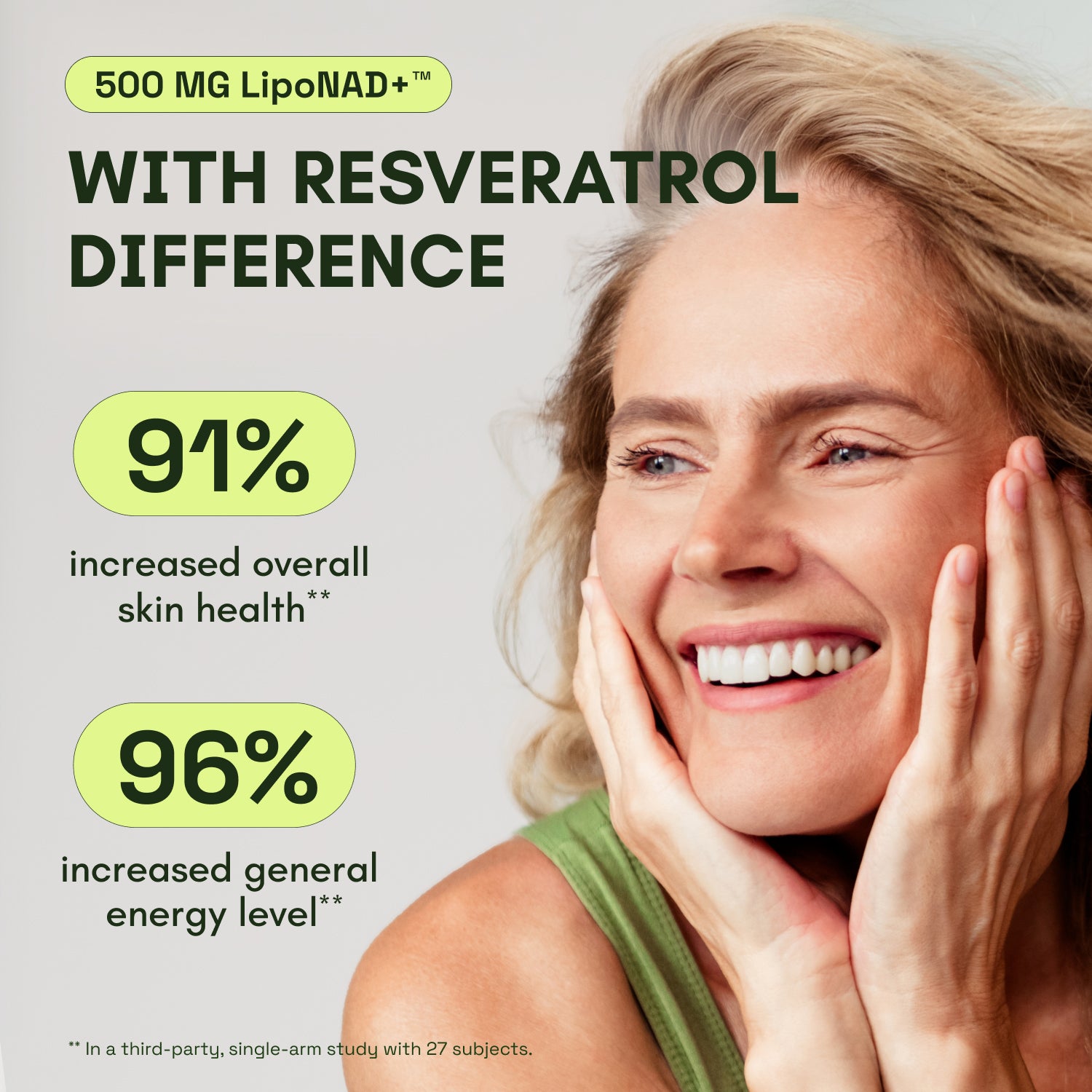 Cata-Kor NMN Supplement Alternative - Liposomal NAD Supplement 500 mg with Resveratrol